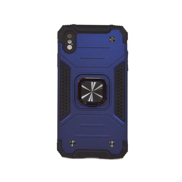 IPHONE XS MAX RING ARMOUR CASE – BLUE